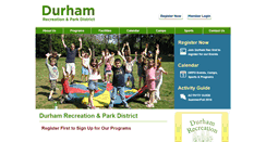 Desktop Screenshot of durhamrec.com